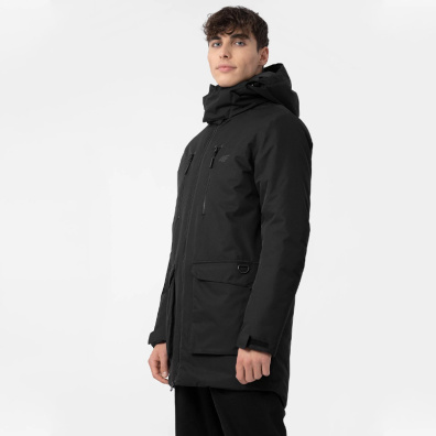 Μπουφάν Για Σκι & Snowboard 4F H4Z22-KUM001-20S Μαύρο