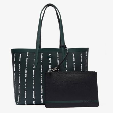 Τσάντα Ώμου Lacoste Shopping Bag 3NF4472AS-Μ52 Πράσινο Μαύρο