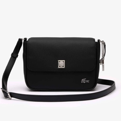 Τσαντάκι Χιαστί Lacoste 3NF4368DB Μαύρο