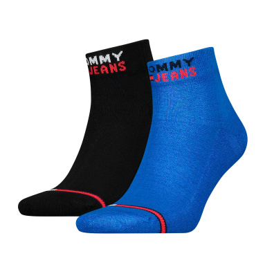 Κάλτσες Tommy Hilfiger 2 Ζεύγη 701218956-010 Μαύρο-Μπλε