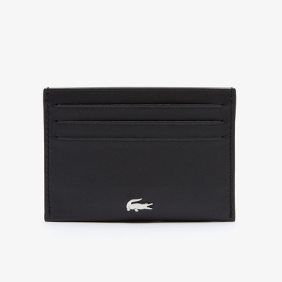 Δερμάτινη Καρτοθήκη Lacoste NΗ1346FG-000 Μαύρο