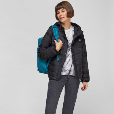 Μπουφάν Puffer Levi's Edie A0675-0000 Μαύρο