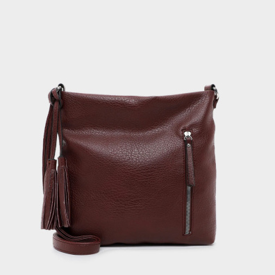 Τσάντα Χιαστί Emily & Noah 1171-690 Μπορντό