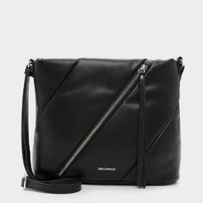 Τσάντα Χιαστί Emily & Noah Nevana 64240-100 Μαύρο