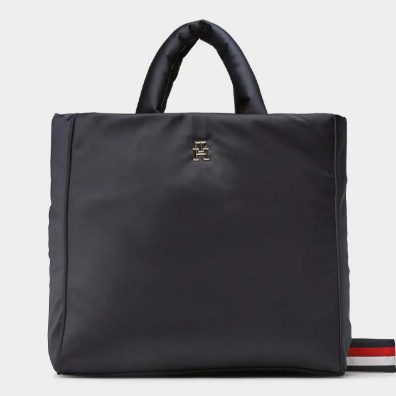 Τσάντα Tote Χειρός Tommy Hilfiger AW0AW14688-DW6 Σκούρο Μπλε