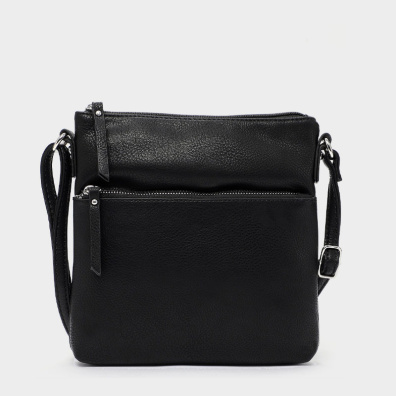 Τσαντάκι Χιαστί Emily & Noah Emma 61720-100 Μαύρο