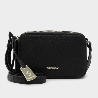 Τσαντάκι Χιαστί Emily & Noah Nikola 64040-100Μαύρο