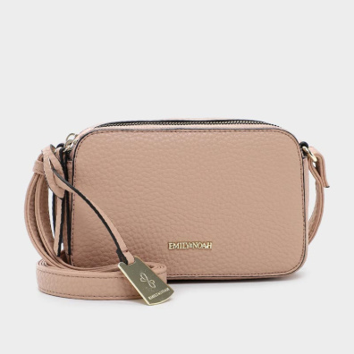 Τσαντάκι Χιαστί Emily & Noah Nikola 64040-640 Nude