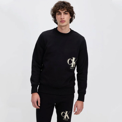 Φούτερ Calvin Klein J30J322885-BEH Μαύρο