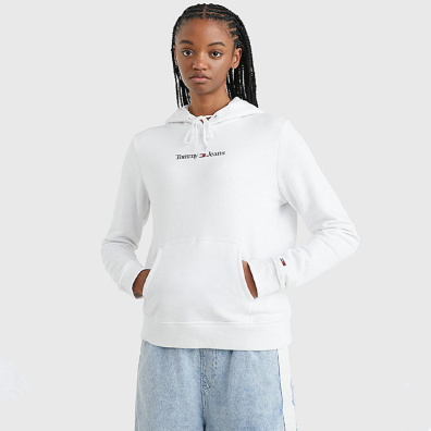 Φούτερ Tommy Hilfiger DW0DW15649_YBR Άσπρο