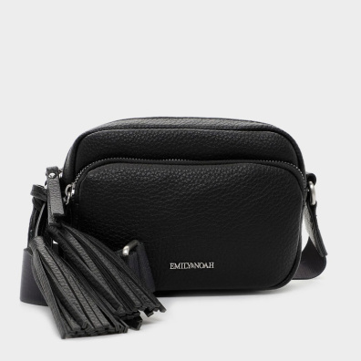 Tσαντάκι Χιαστί Emily & Noah Nadine 64070-100 Μαύρο