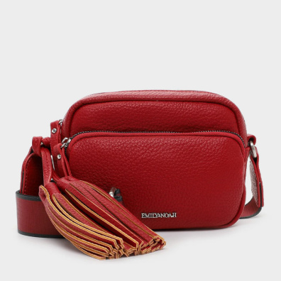 Tσαντάκι Χιαστί Emily & Noah Nadine 64070-600 Κόκκινο