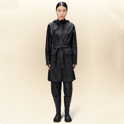 Αδιάβροχη Καπαρντίνα Rains 18130-01 Μαύρο