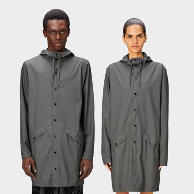 Αδιάβροχο Μπουφάν Rains 12010-13 Γκρι