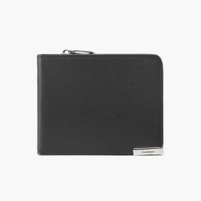 Δερμάτινο Πορτοφόλι Calvin Klein K50K509974-BAX Μαύρο