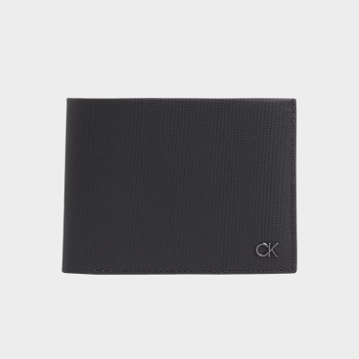Δερμάτινο Πορτοφόλι Calvin Klein K50K510295-BAX Μαύρο