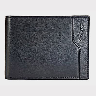 Δερμάτινο Πορτοφόλι Lavor 1-3709 Μαύρο