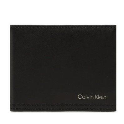 Δερματινο Πορτοφόλι Calvin Klein K50K510323-BAX Μαύρο Δερματινο Πορτοφόλι Calvin Klein K50K510323-BAX Μαύρο