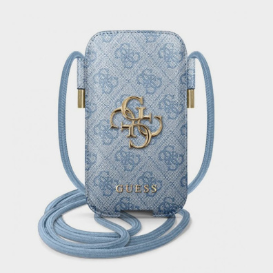 Θήκη Κινητού Guess Για Smartphone Έως 6.7 GUPHL4GMGBL Γαλάζιο