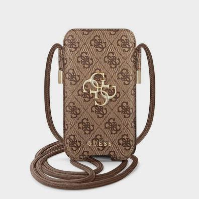 Θήκη Κινητού Guess Για Smartphone Έως 6.7 GUPHL4GMGBR Καφέ