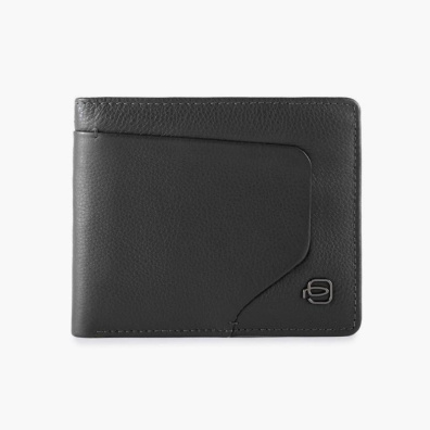 Μικρό Δερμάτινο Πορτοφόλι Piquardo PU3891AOR Μαύρο