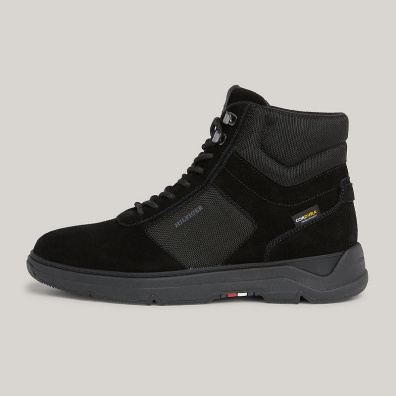 Μποτάκι Tommy Hilfiger Core W Mix Cordura Hybrid Boot FM0FM04807-BDS Μαύρο