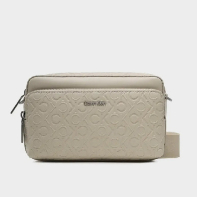 Τσάντα Ώμου Calvin Klein K60K611008-PEA Μπεζ