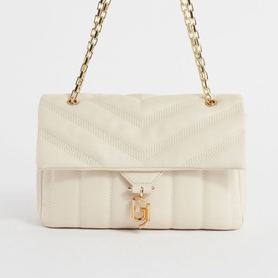 Τσάντα Ώμου Gaudi Alice V3AI-11191-V0002 Άσπρο