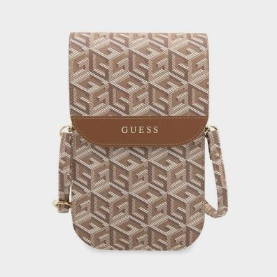 Τσαντάκι-Θήκη Για Κινητό Guess GUWBHGCFSEW Καφέ