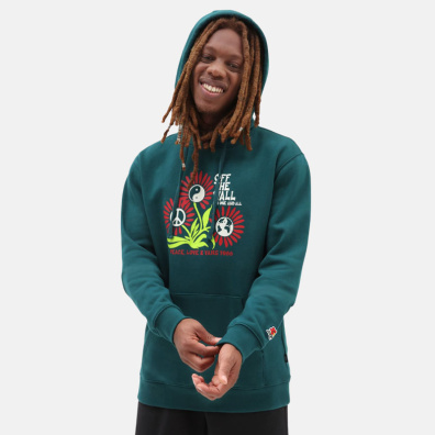 Φούτερ Με Κουκουλα Vans VN0000C1-60Q Πράσινο