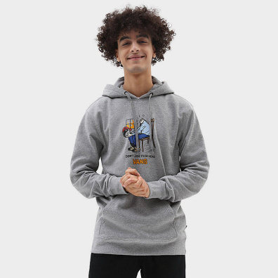 Φούτερ με Κουκούλα Vans VN000066-02F Γκρι