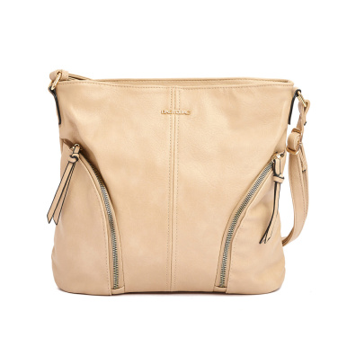 Τσάντα ώμου ταχυδρόμου-QR-22009 - Apricot