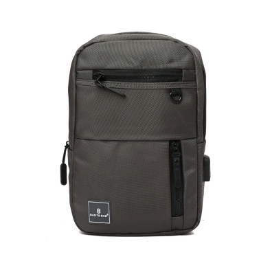 Τσάντα χιαστί-AM-24702 - Γκρι