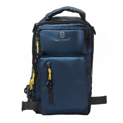 Τσαντάκι χιαστί MD-0045 - Μπλέ