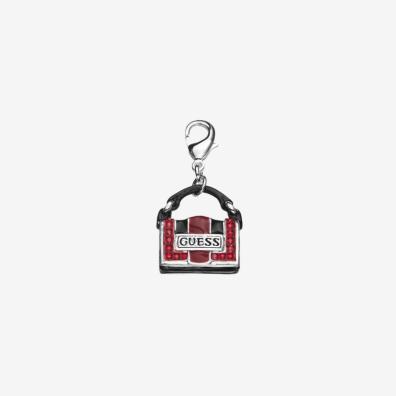 Γυναικείο Charm Τσάντα Guess UBC81001 Κόκκινο Μαύρο