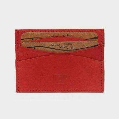 Δερμάτινη Καρτοθήκη Lavor 3310 Κόκκινο