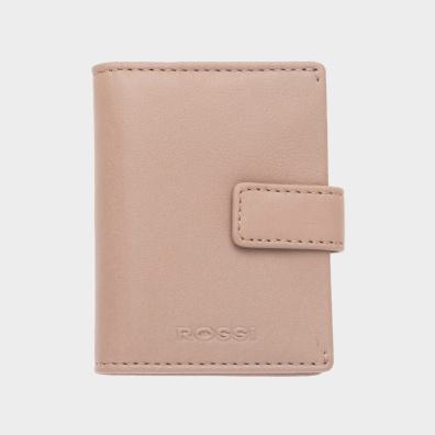 Δερμάτινη Καρτοθήκη Rossi RSL32136 μπεζ