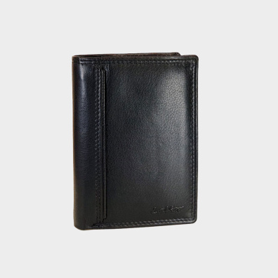 Δερμάτινο Πορτοφόλι Lavor 3741 Μαύρο