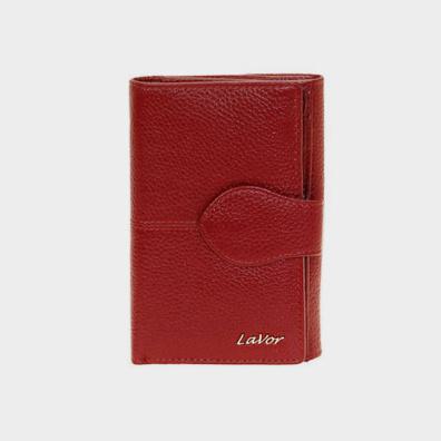 Δερμάτινο Πορτοφόλι Lavor 6016 Κόκκινο