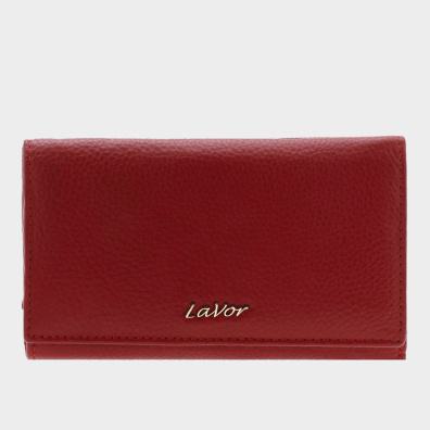 Δερμάτινο πορτοφόλι γυναικείο Lavor 6042 Κόκκινο