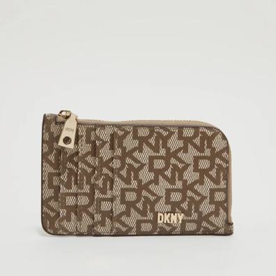 Καρτοθήκη DKNY Bryant R01ZJH42-NHJ Μπεζ