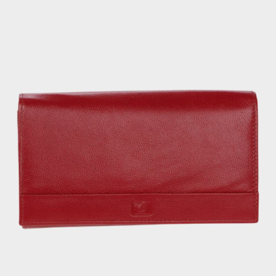 Μεγάλο Δερμάτινο Πορτοφόλι Lavor 1-3079 Κόκκινο