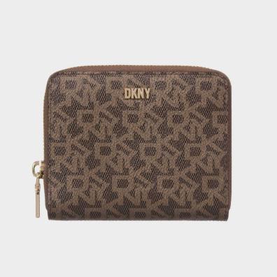 Μικρό Πορτοφόλι DKNY Bryant R831J656-D3E Καφέ