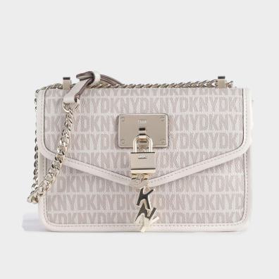 Τσάντα Χιαστί DKNY Elissa Small Flap R3432C81-AI9 Μπεζ