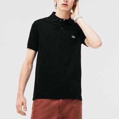 Polo T-Shirt Lacoste L121200-031 Μαύρο