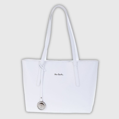 Δερμάτινη Τσάντα Ώμου Pierre Cardin 1872 FRENZY Άσπρο