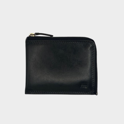 Δερμάτινο Πορτοφόλι Με Φερμουάρ RCM 9031-BLK Μαύρο