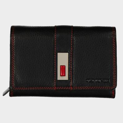 Δερμάτινο Πορτοφόλι Old River 6022-F Μαύρο