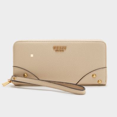 Μεγάλο Πορτοφόλι Guess Jeans BA874446 Μπεζ