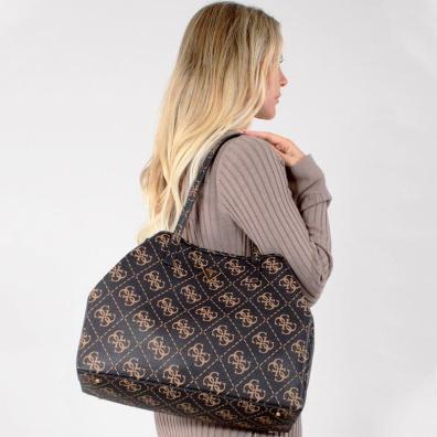 Τσάντα Ώμου Guess OS699529 Καφέ